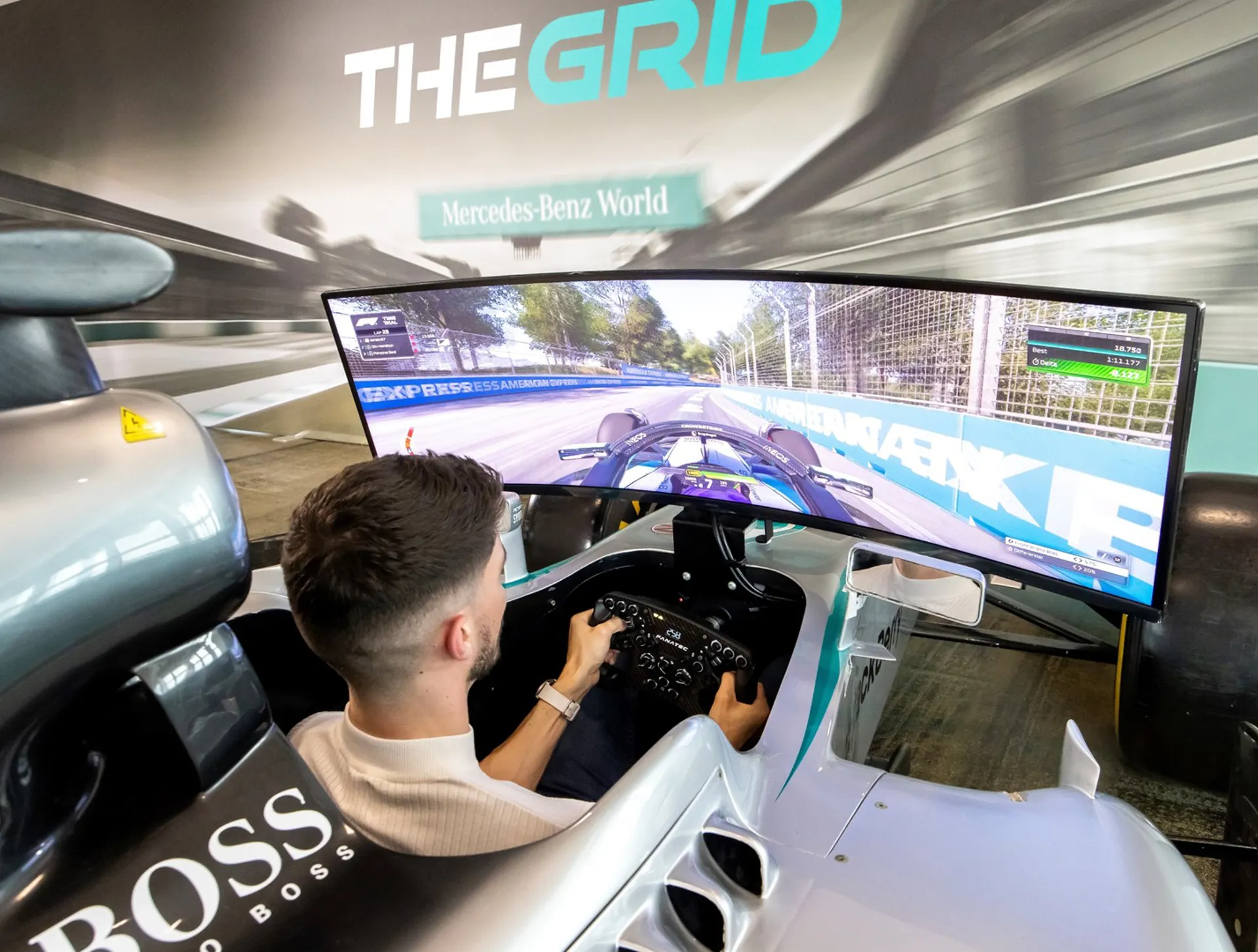 Simulator Zone at Mercedes-Benz World
