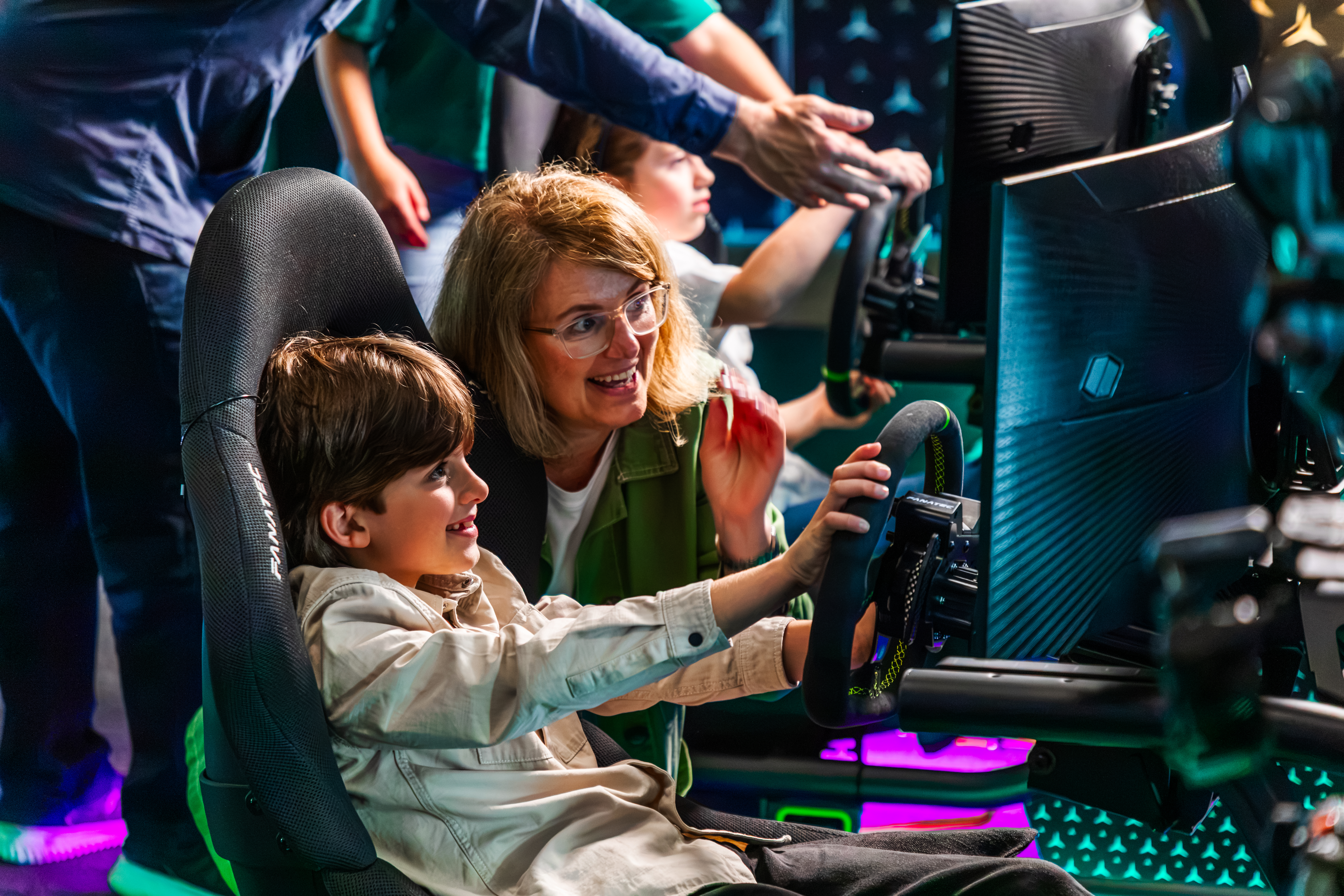 Simulator Zone at Mercedes-Benz World