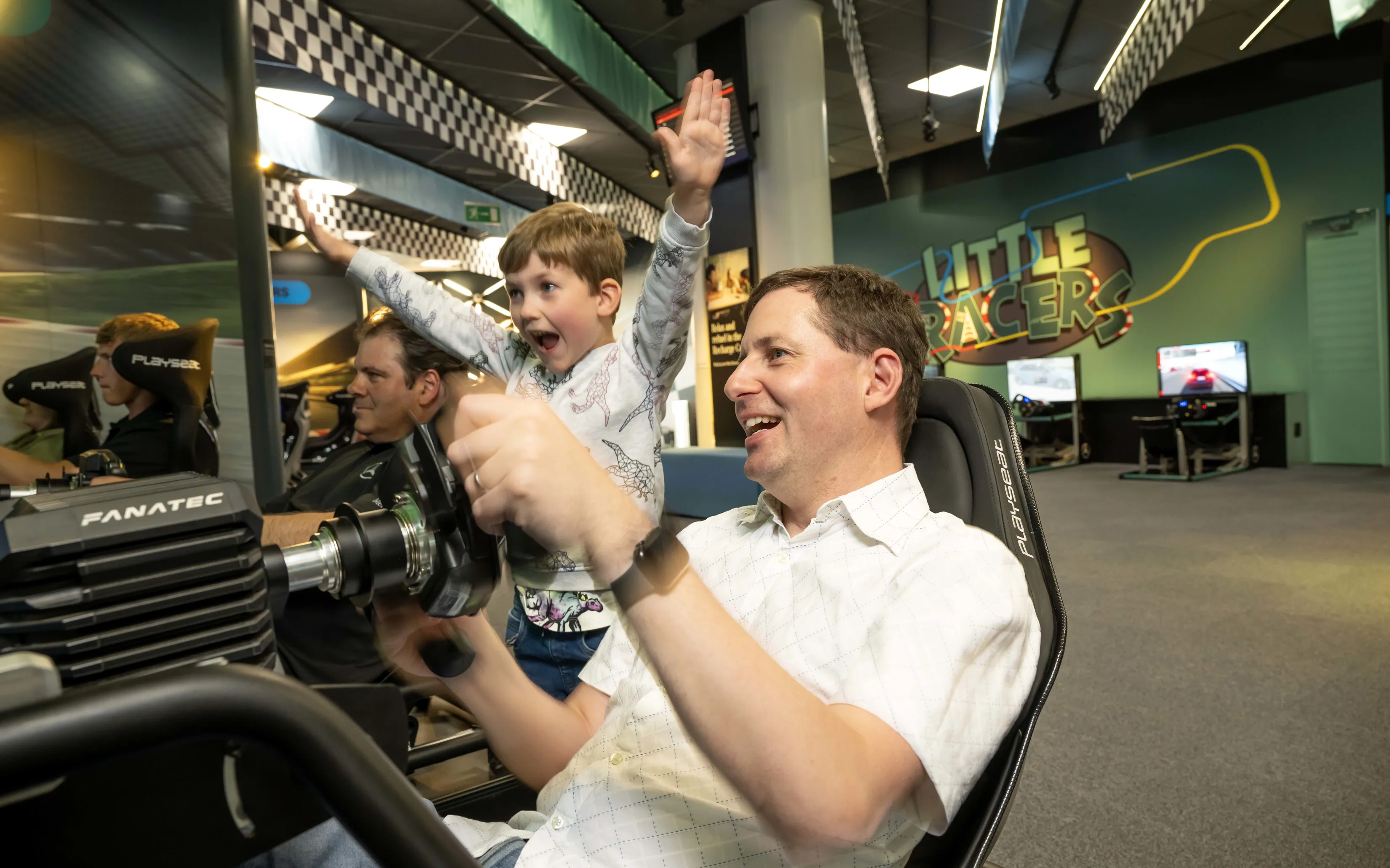 Simulator Zone at Mercedes-Benz World